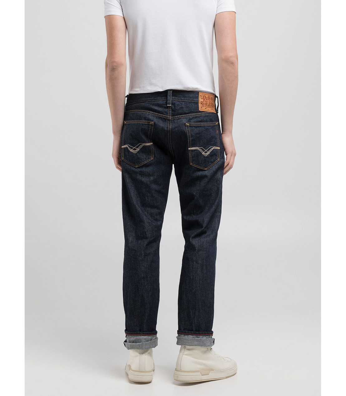 ストレートフィットDERYCK オーセンティック リジットデニム 詳細画像 ダークブルー 2